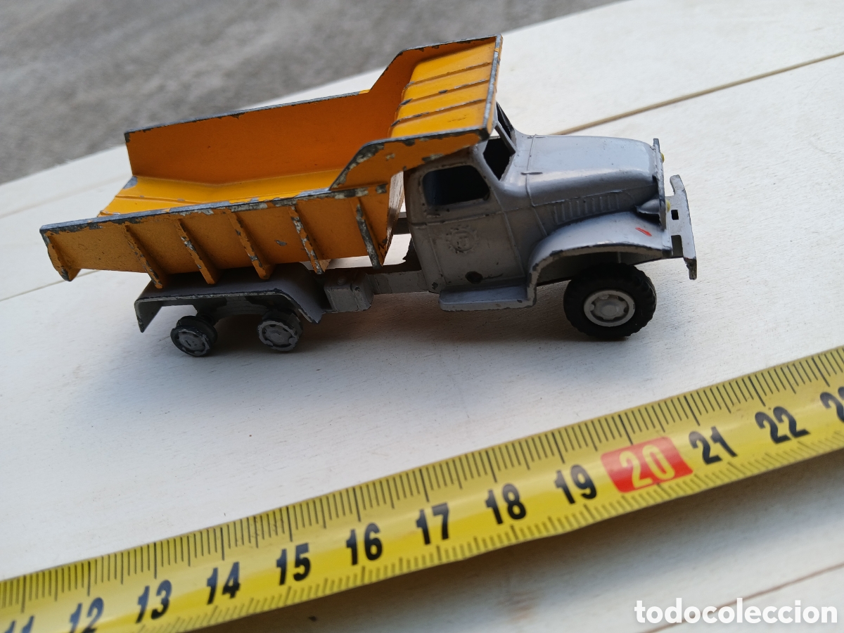 Modellautos: Camion caja volquete fj france jouets