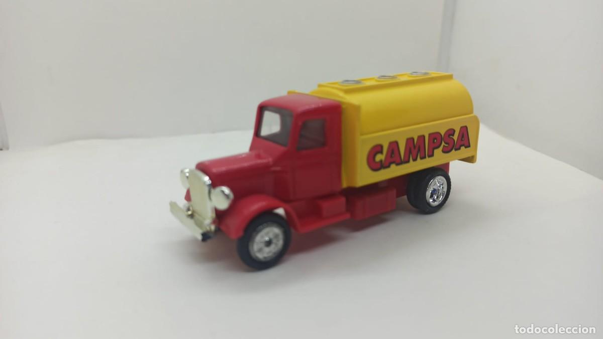 Carros em escala: Cami&oacute;n Campsa escala Golden Wheel Diecast