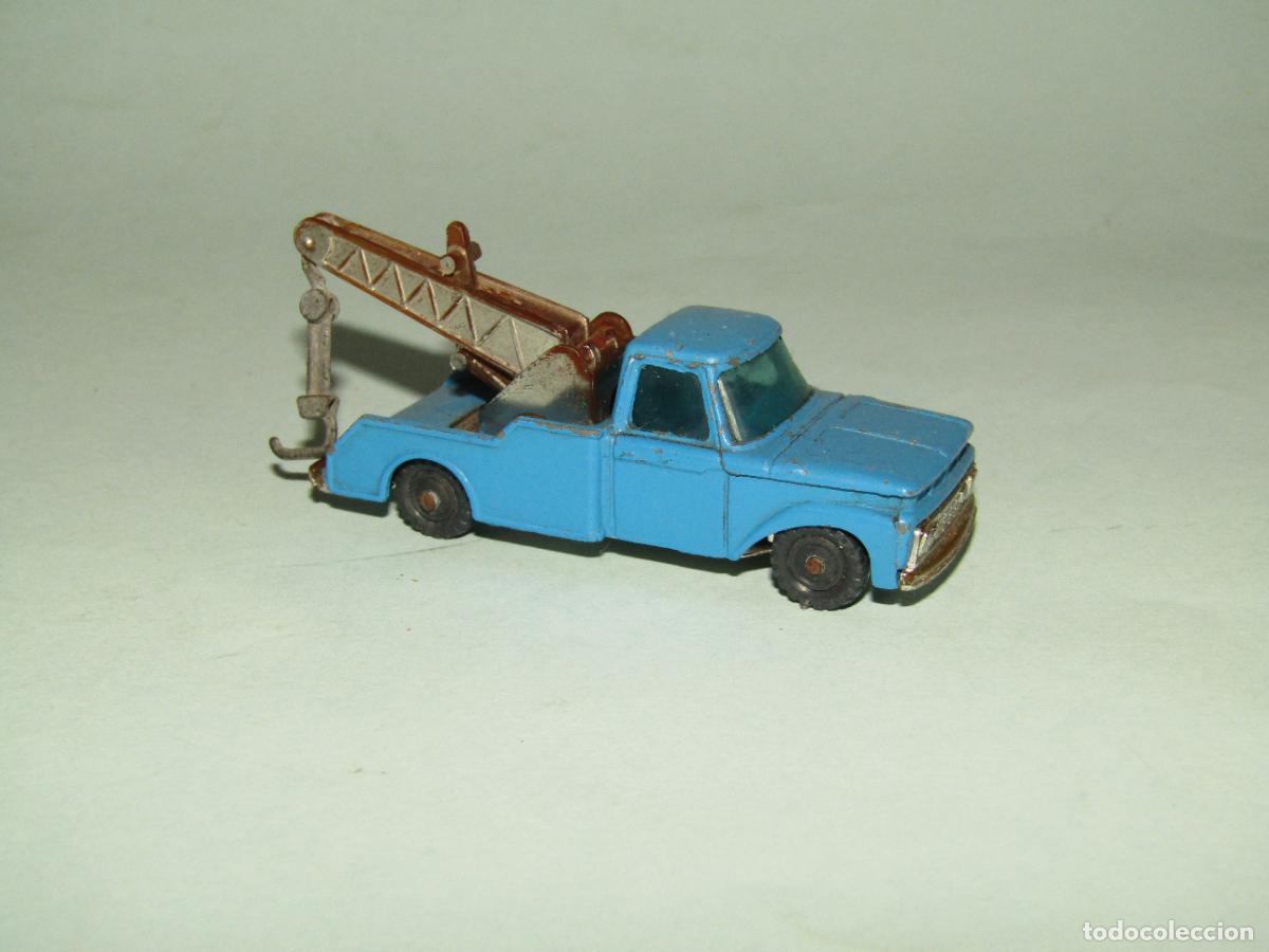 Auto in scala: Antiguo FORD F350 Gr&uacute;a de Miniaturas en Metal de HUSKY - Made in GT. Britain
