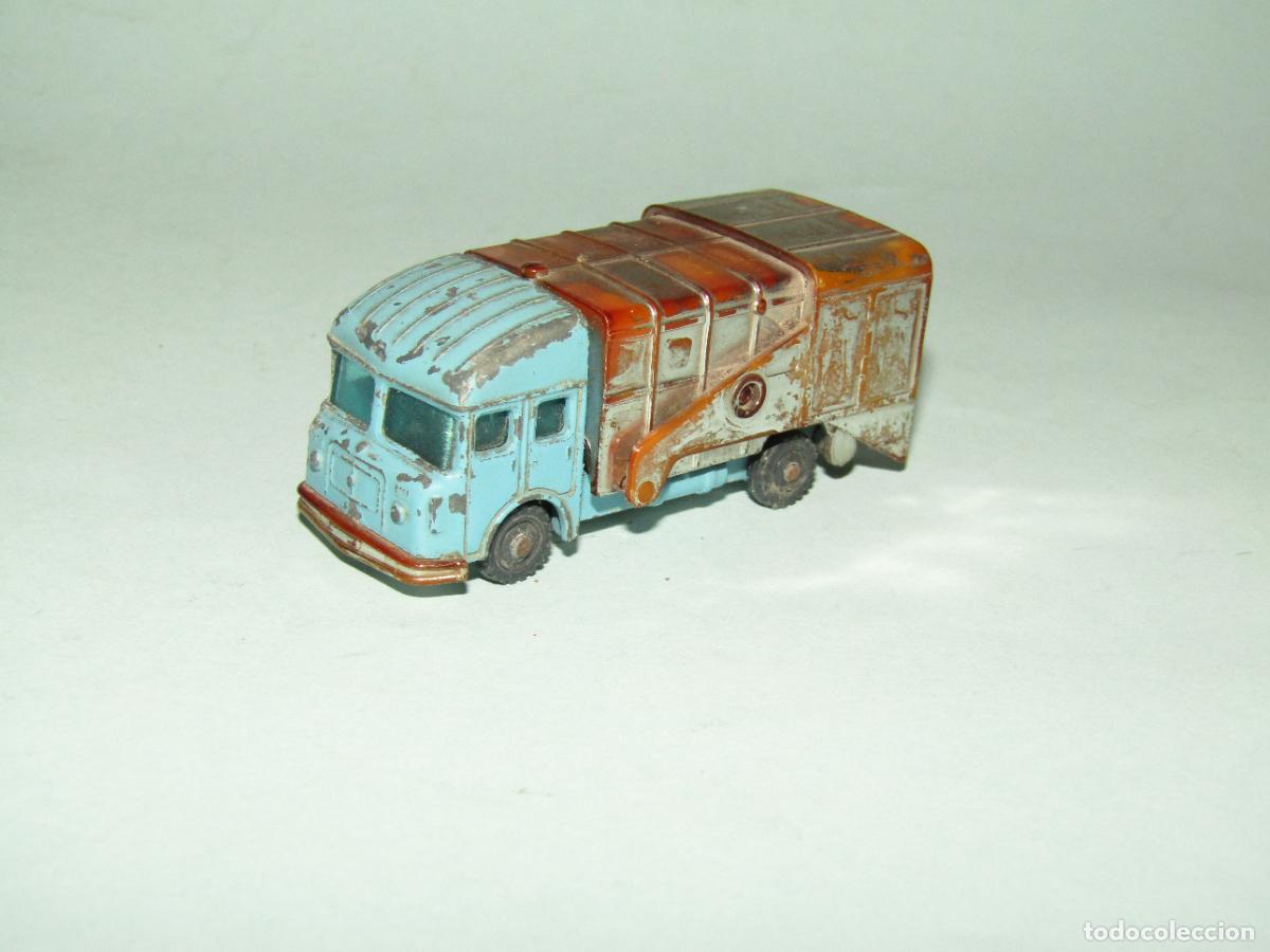 Auto in scala: Antiguo S & D REFUSE VAN de Miniaturas en Metal de HUSKY - Made in Gt. Britain