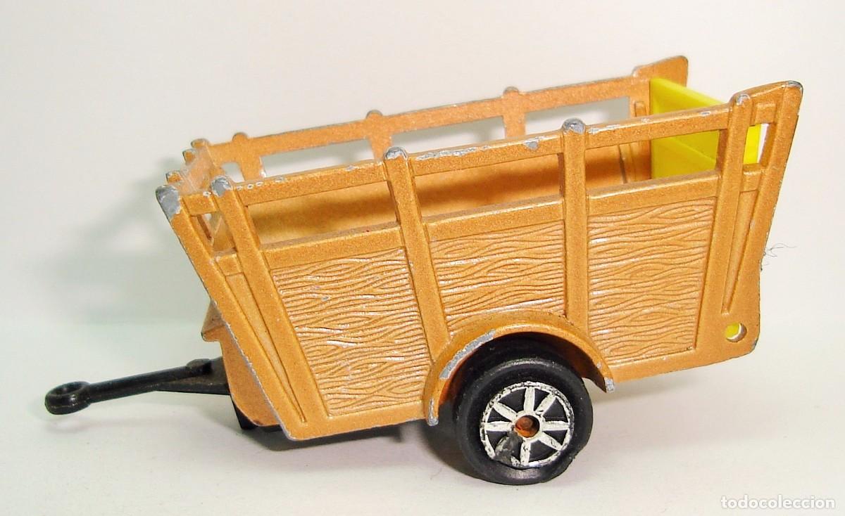 Coches a escala: REMOLQUE TRACTOR MAJORETTE ESCALA 1:65 LOTE 2 - Foto 1