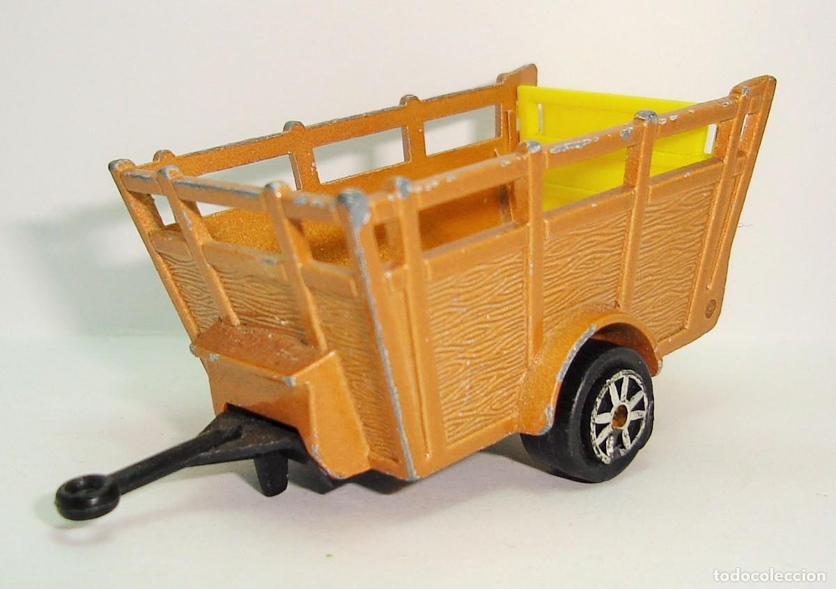 Coches a escala: REMOLQUE TRACTOR MAJORETTE ESCALA 1:65 LOTE 2 - Foto 3
