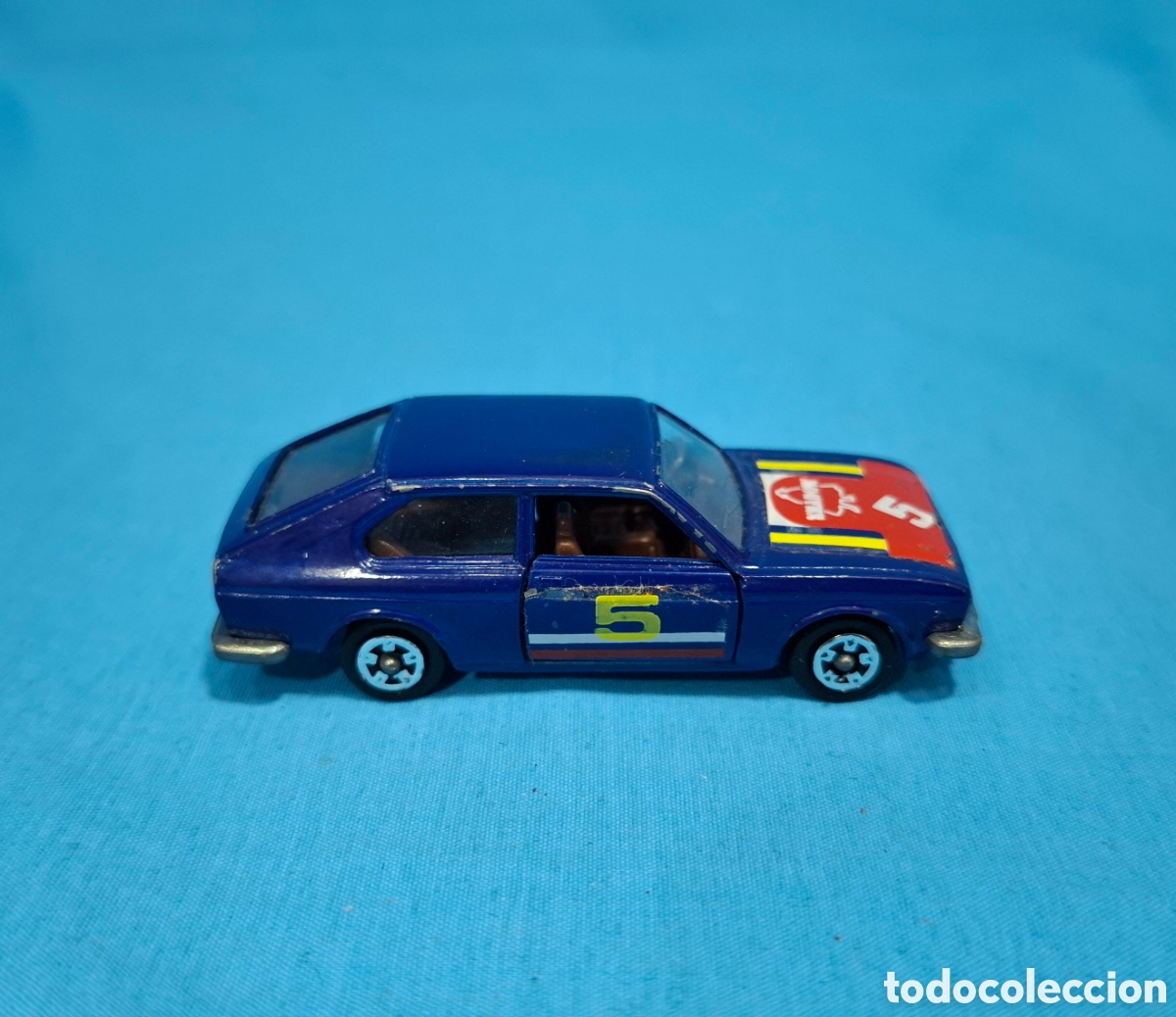 Carros em escala: SEAT 126 3P AZUL - REF. 151 MIRA - ESCALA 1:64
