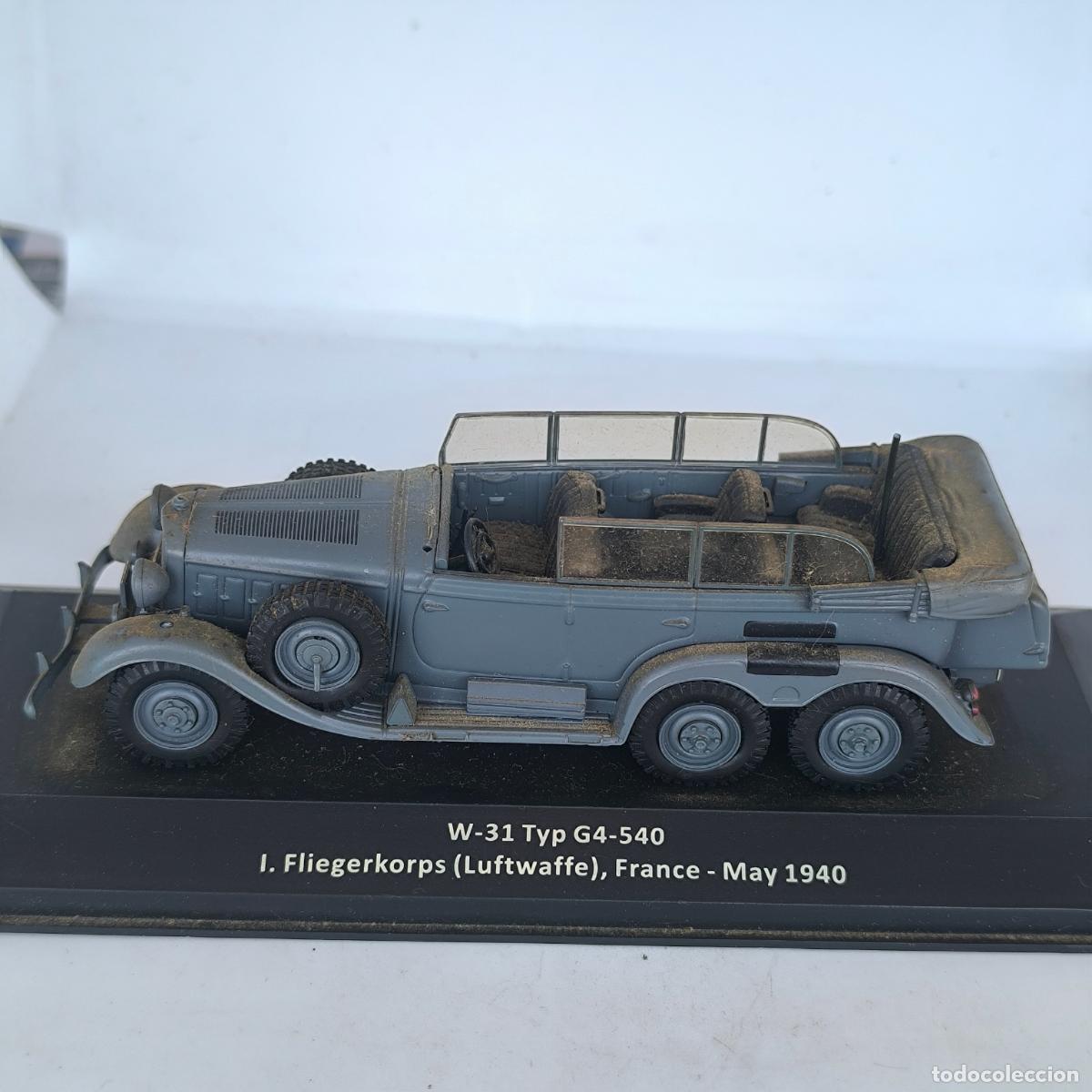 Voitures &agrave; l'&eacute;chelle: W-31 Typ G4-540 I. Fliegerkorps (Luftwaffe), France - May 1940 coches segunda