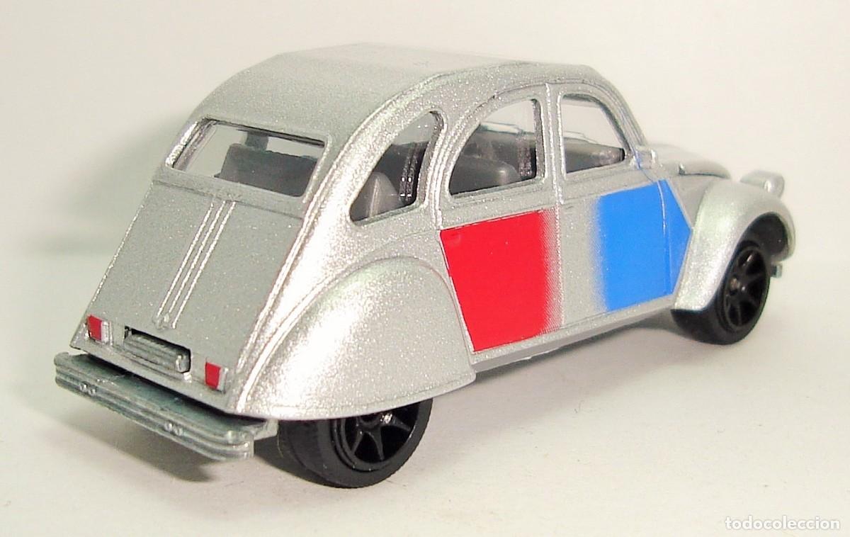 Coches a escala: CITROEN 2CV PLATA MAJORETTE ESCALA 1:64 NEW - Foto 5