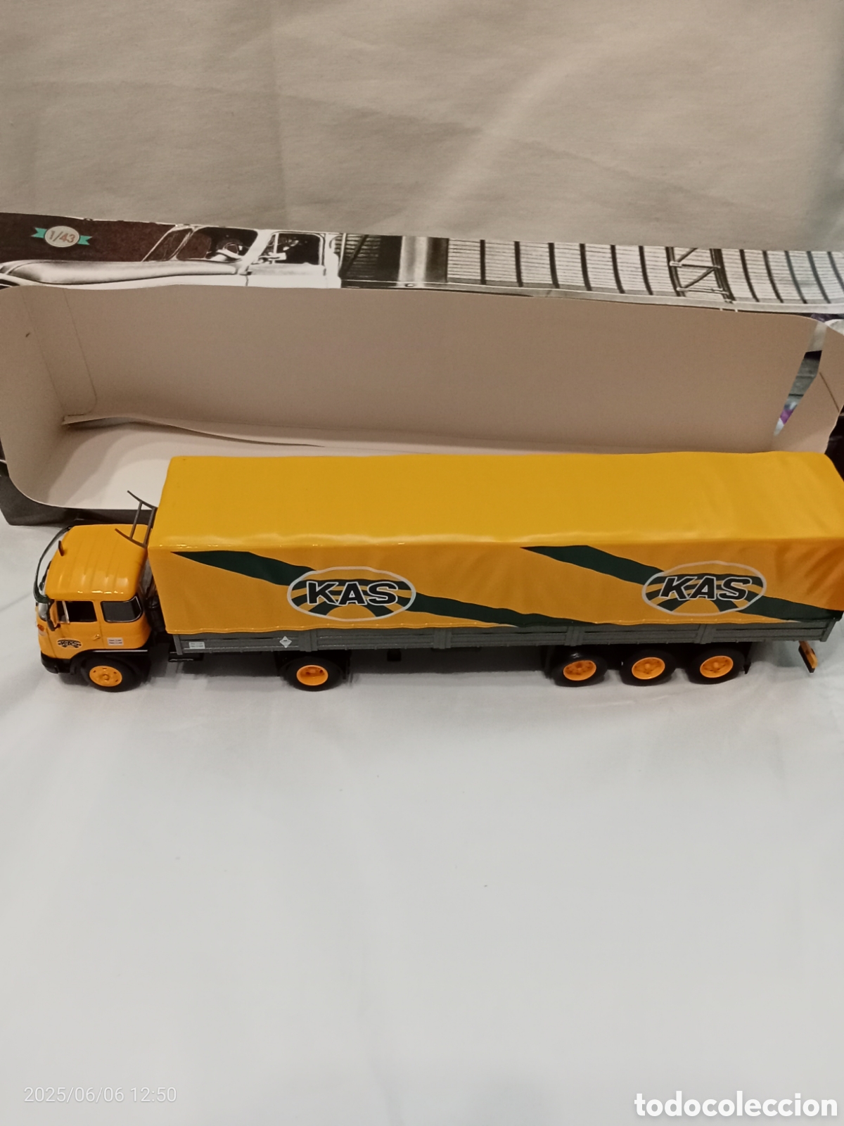 Coches a escala: CAMI&Oacute;N BARREIROS SUPER AZOR GRAN RUTA KAS ALTAYA 1/43