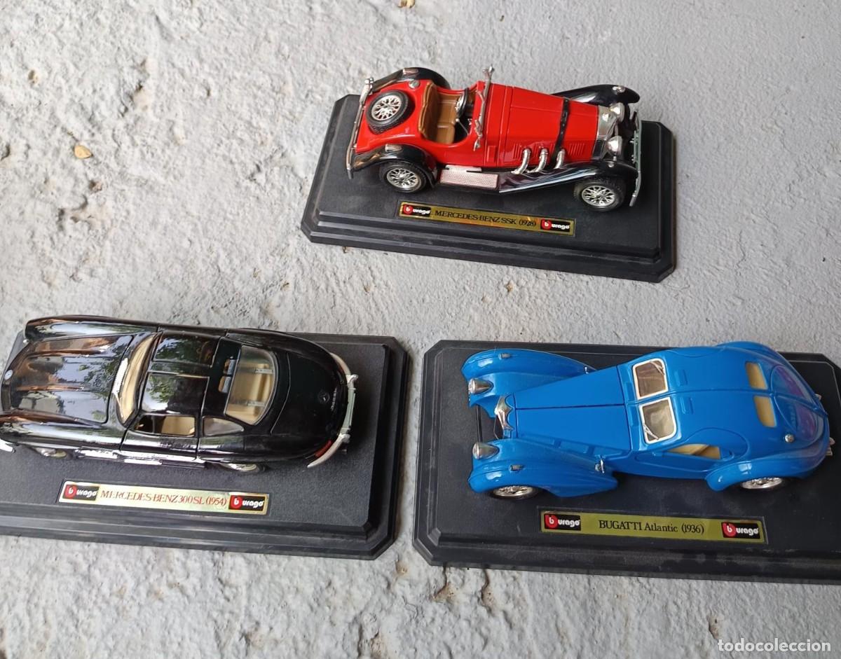 Coches a escala: LOTE DE 3 COCHES BURAGO - Foto 1