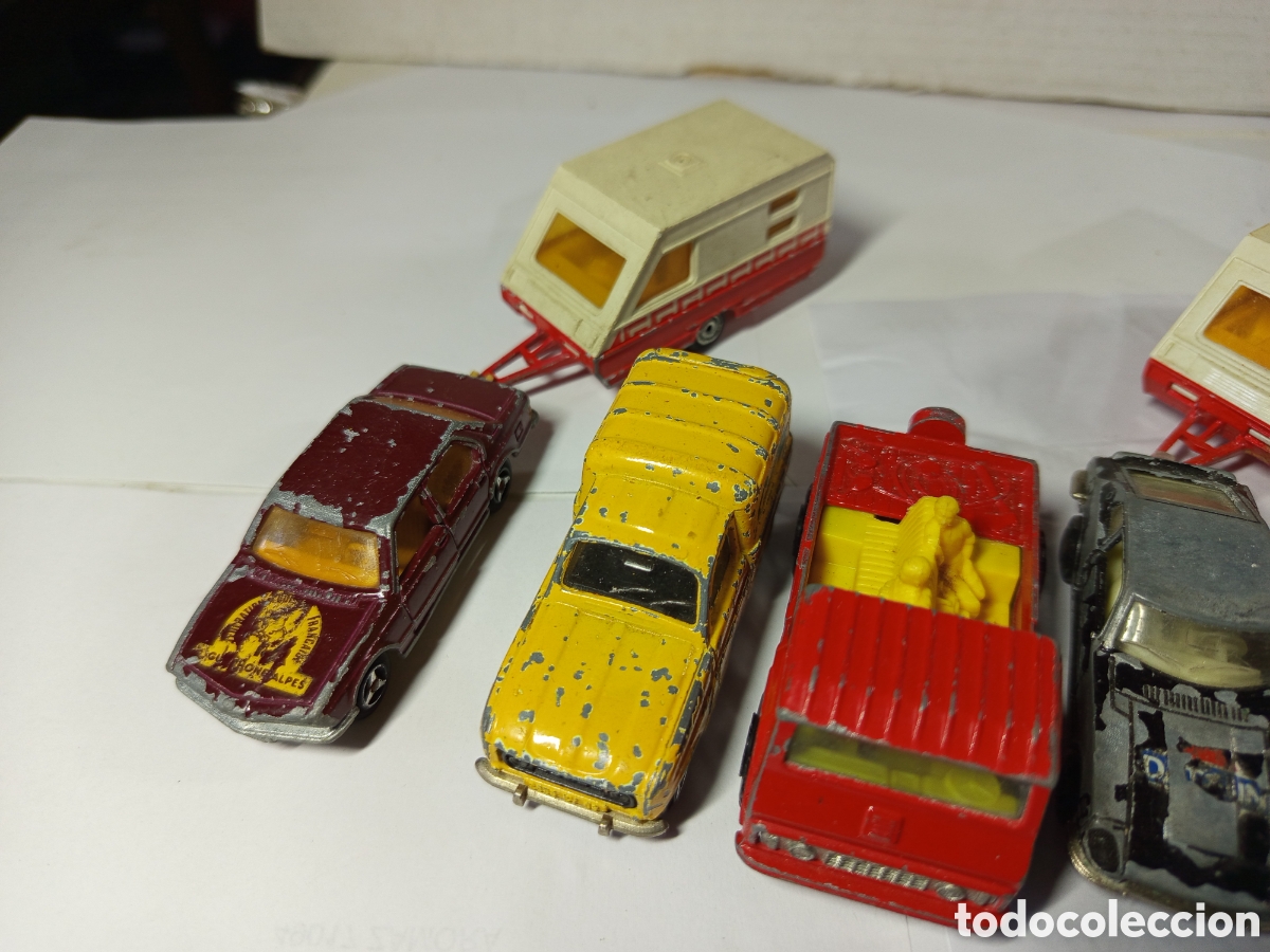 Coches a escala: 9 coches y 3 autocaravanas Majorette - Foto 2