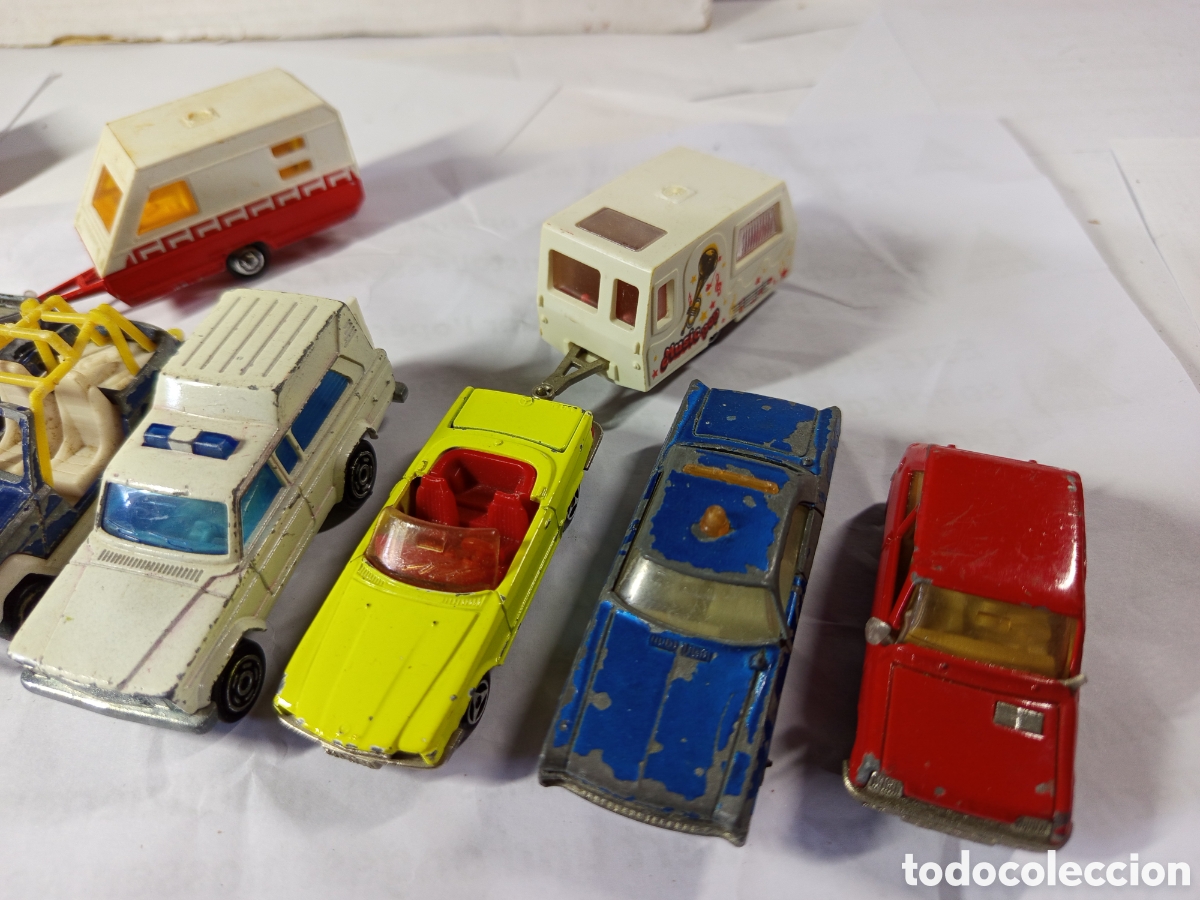 Coches a escala: 9 coches y 3 autocaravanas Majorette - Foto 4