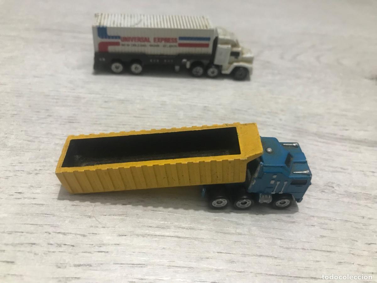 Coches a escala: Lote de 2 camiones micromachin - Foto 2