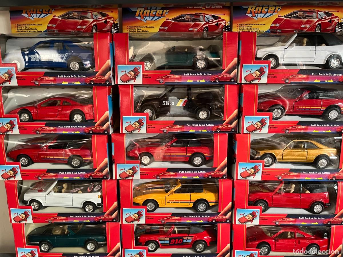 Coches a escala: COCHE SUPER RACER. PULL BACK & GO ACTION. CON CAJA. PRECIO UNITARIO - Foto 1