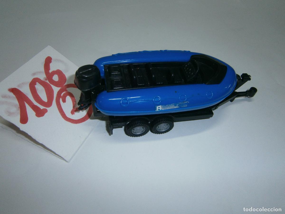 Coches a escala: LANCHA ZODIAC CON REMOLQUE - Foto 2