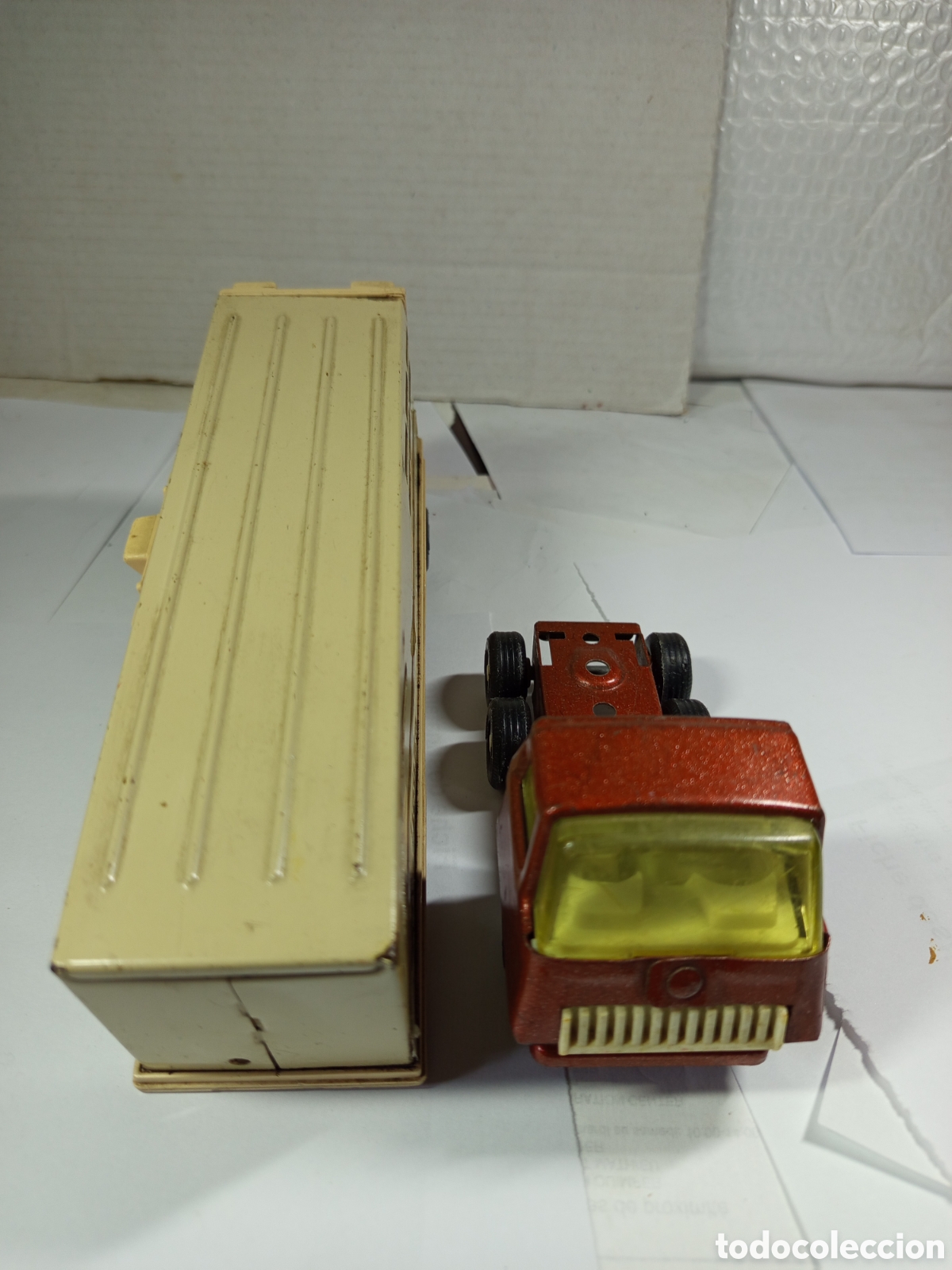 Coches a escala: Cami&oacute;n de transporte de caballos Tonka - Foto 4