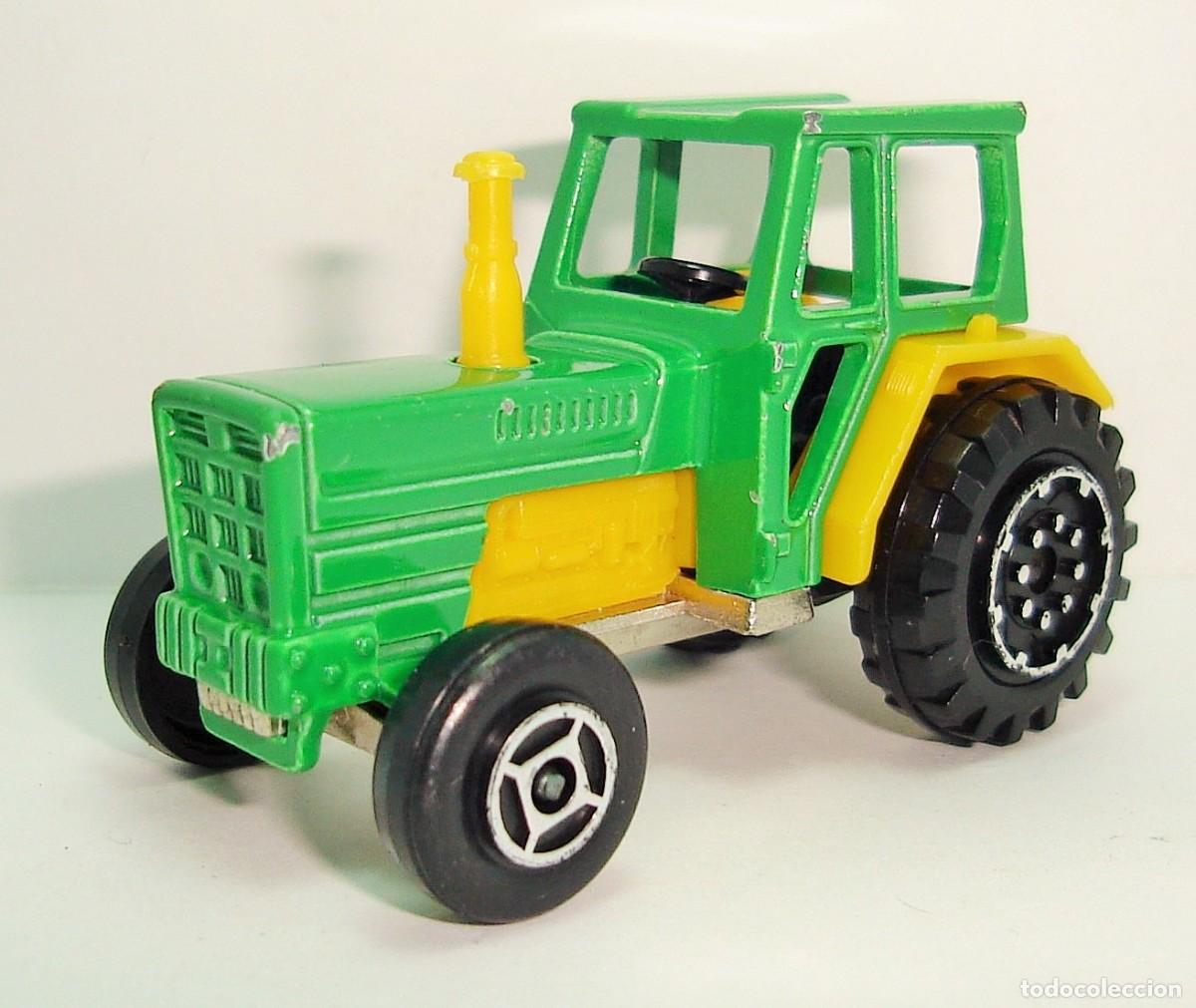 Coches a escala: TRACTOR BICOLOR MAJORETTE ESCALA 1:65 - Foto 3