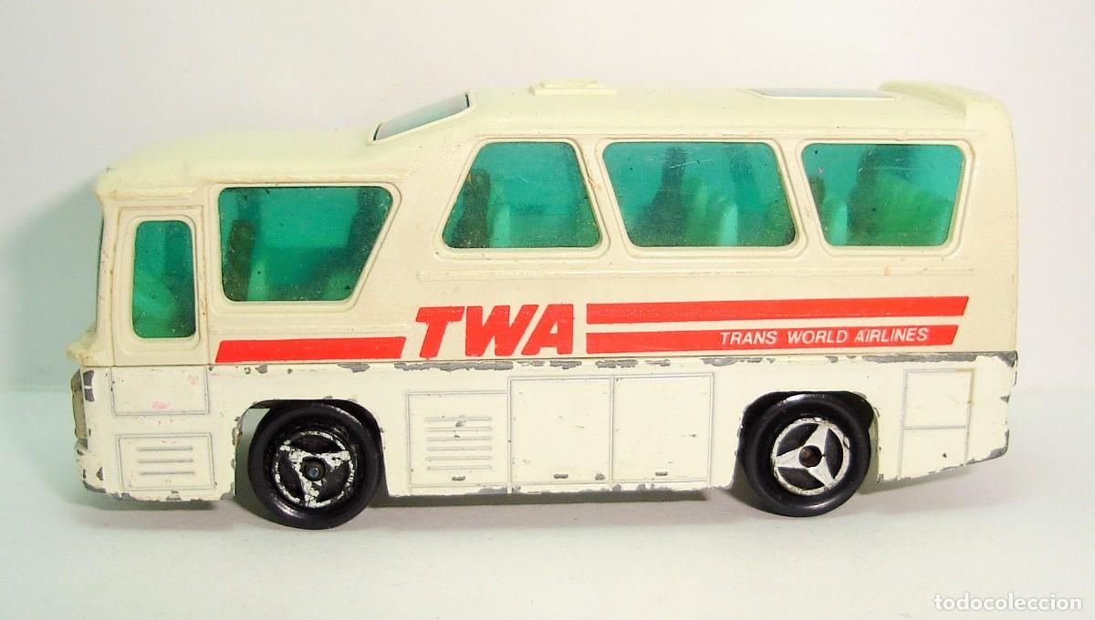 Coches a escala: MINIBUS TWA MAJORETTE ESCALA 1:87 LOTE 2 - Foto 1