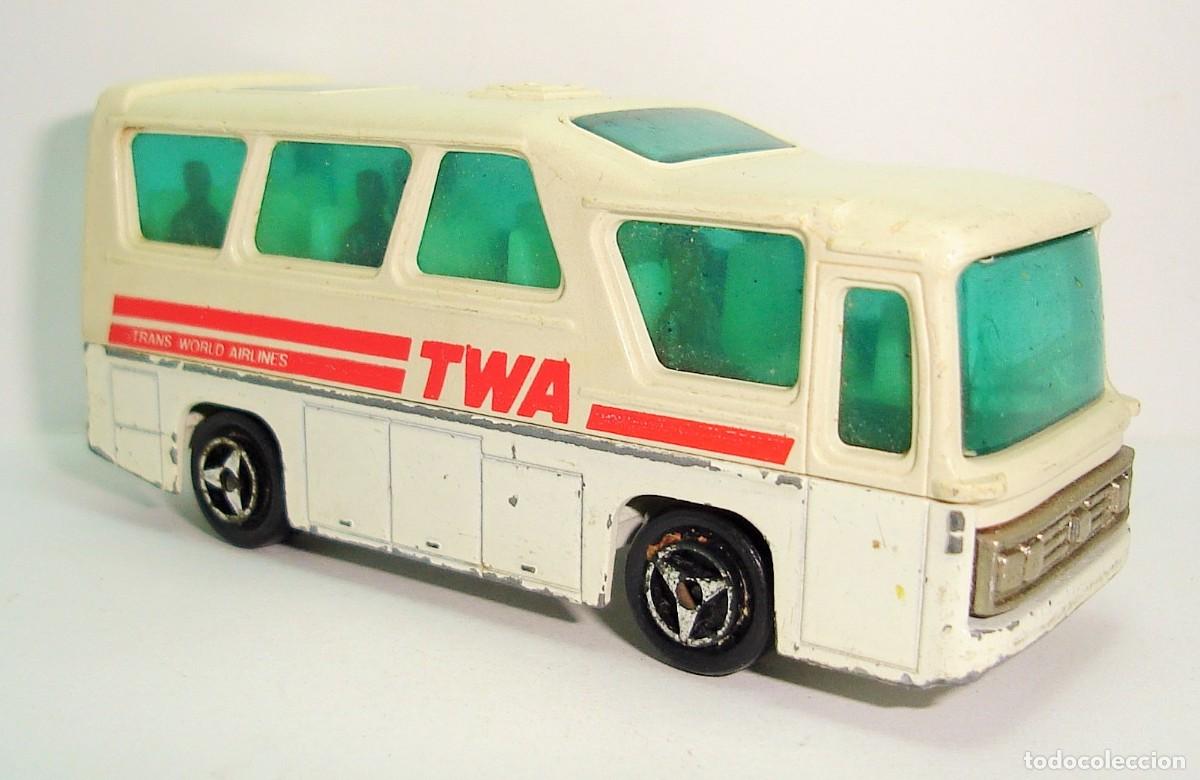 Coches a escala: MINIBUS TWA MAJORETTE ESCALA 1:87 LOTE 2 - Foto 2