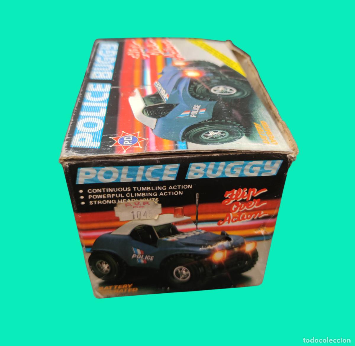 Coches a escala: Antiguo coche police buggy- Funciona - Foto 13