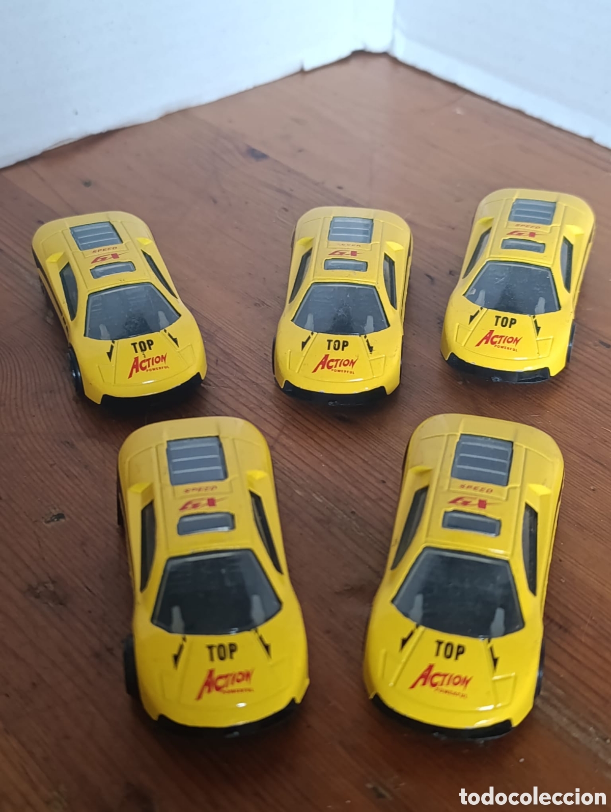 Coches a escala: LOTE DE 5 COCHES / EN PVC - Foto 1