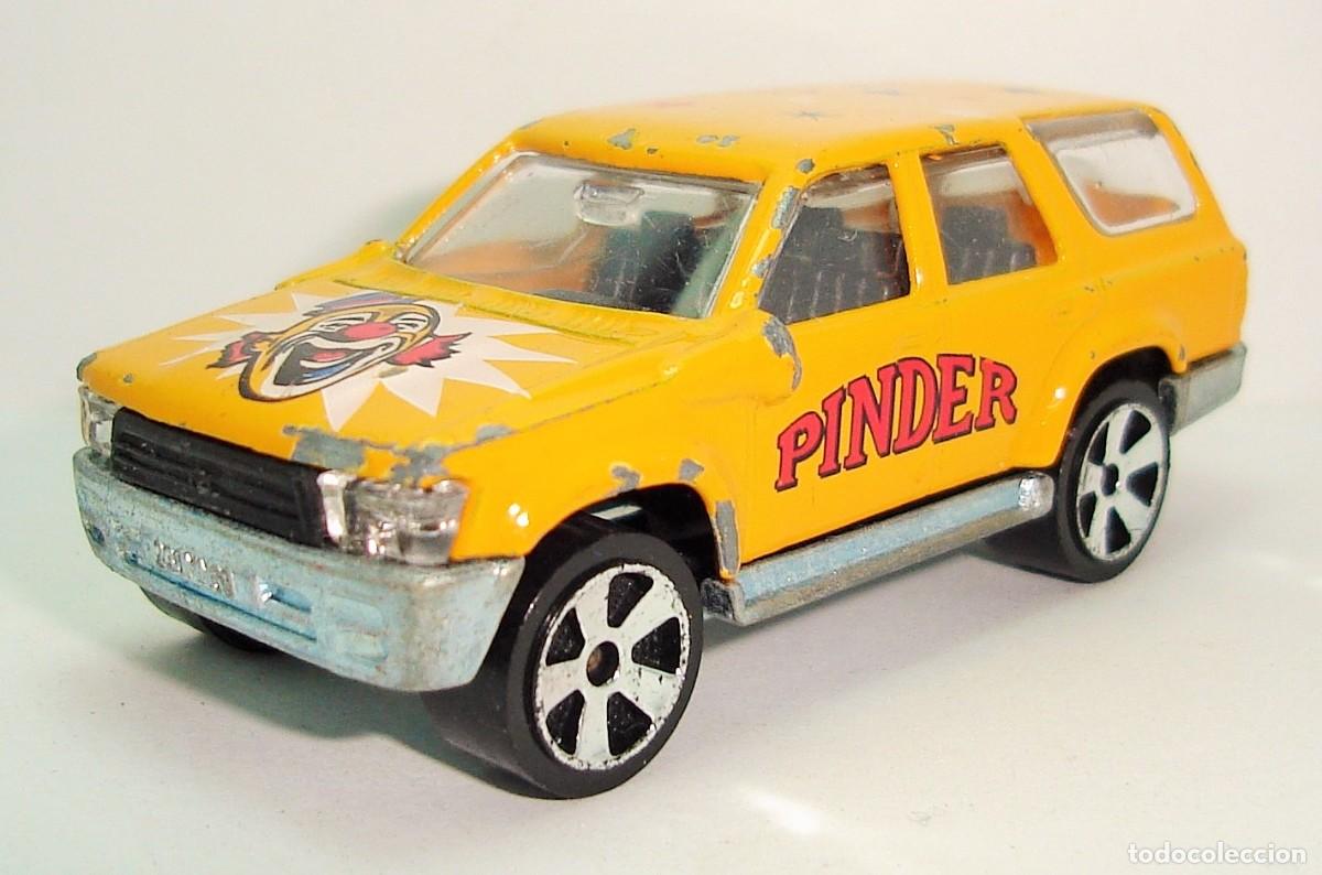 Coches a escala: TOYOTA RUNNER PINDER 2 MAJORETTE ESCALA 1:58 - Foto 3