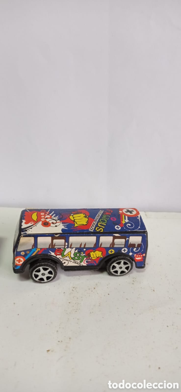 Coches a escala: SIMPATICO LOTE / DE TRES BUSES / DE PVC - Foto 4