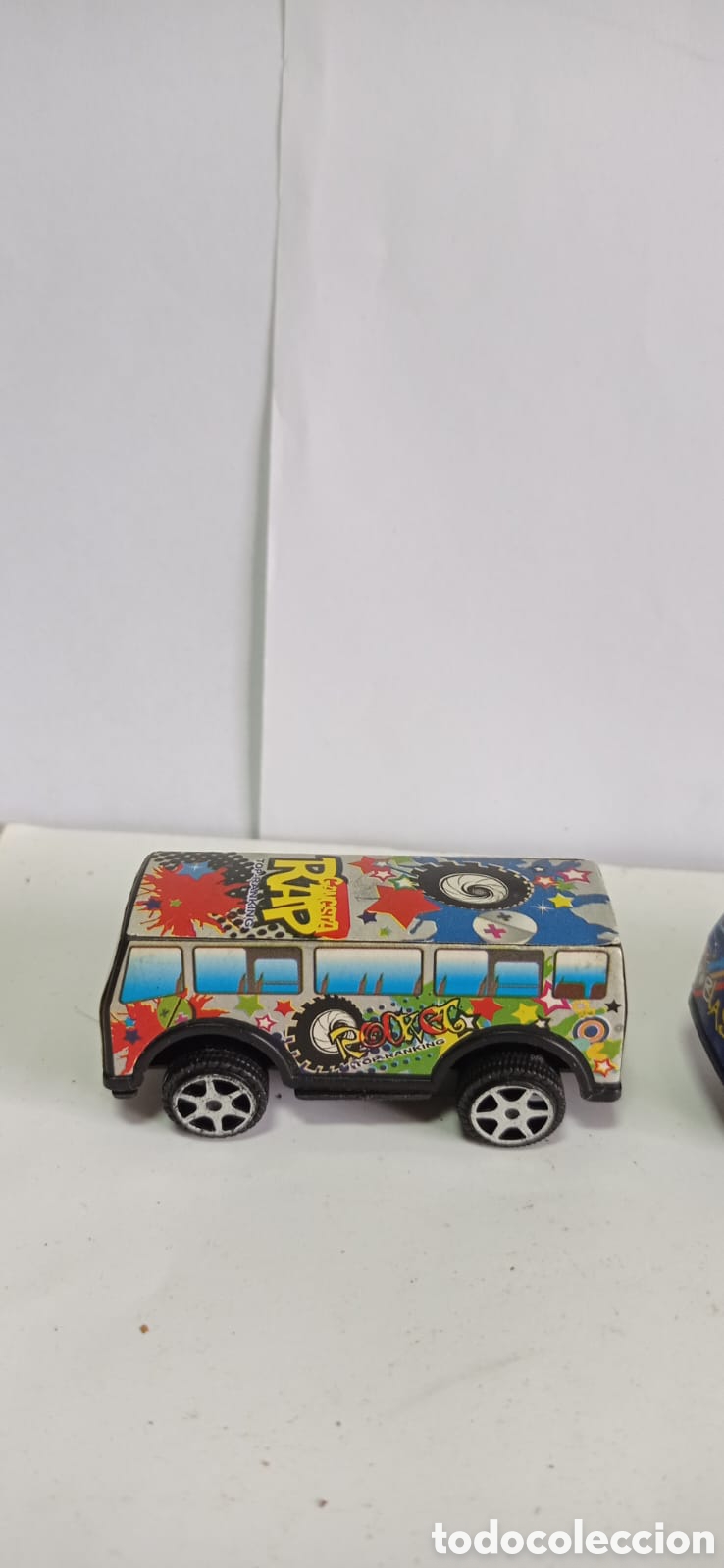 Coches a escala: SIMPATICO LOTE / DE TRES BUSES / DE PVC - Foto 5