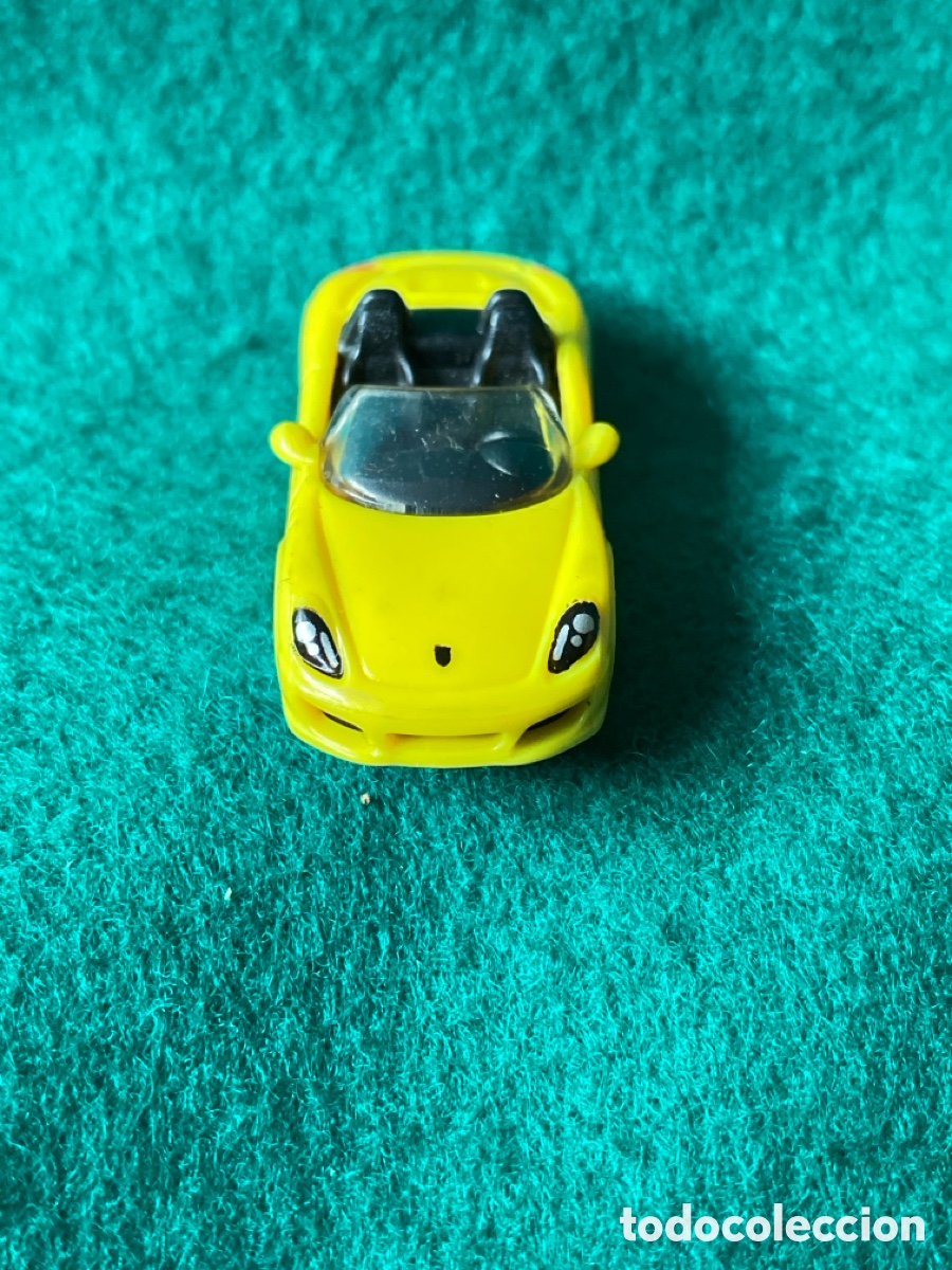 Coches a escala: Coche a escala mini Porsche amarillo - Foto 2