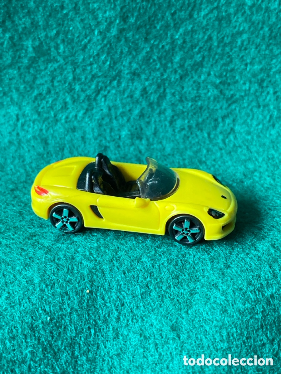 Coches a escala: Coche a escala mini Porsche amarillo - Foto 3