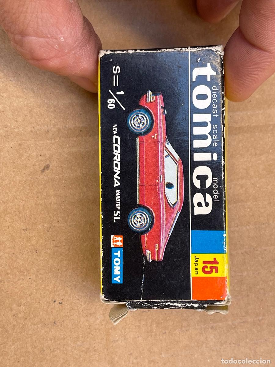 Tomica Toys Voiture N°89 Toyota Corona 2000GT 1:61 Argent Bon