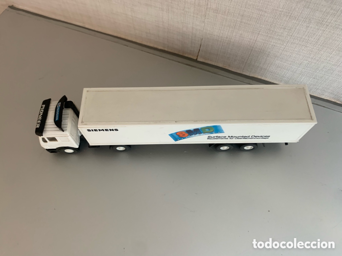 Coches a escala: Camion de wiking con remolque de Siemens surface mounted device - Foto 3