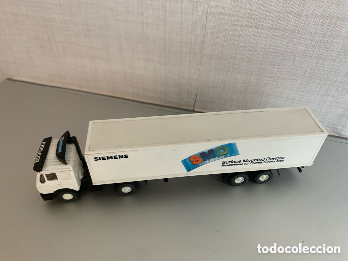 Coches a escala: Camion de wiking con remolque de Siemens surface mounted device - Foto 4