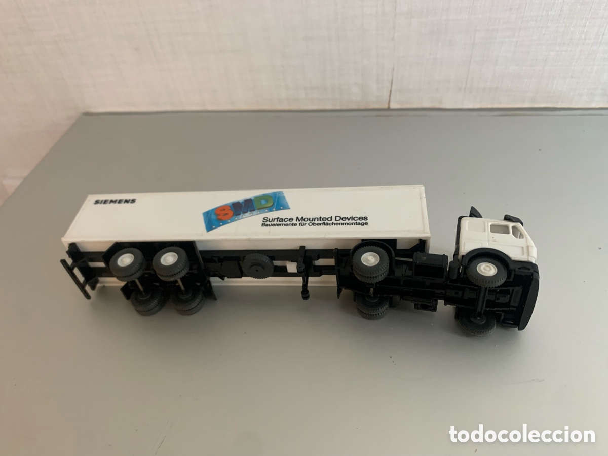 Coches a escala: Camion de wiking con remolque de Siemens surface mounted device - Foto 11
