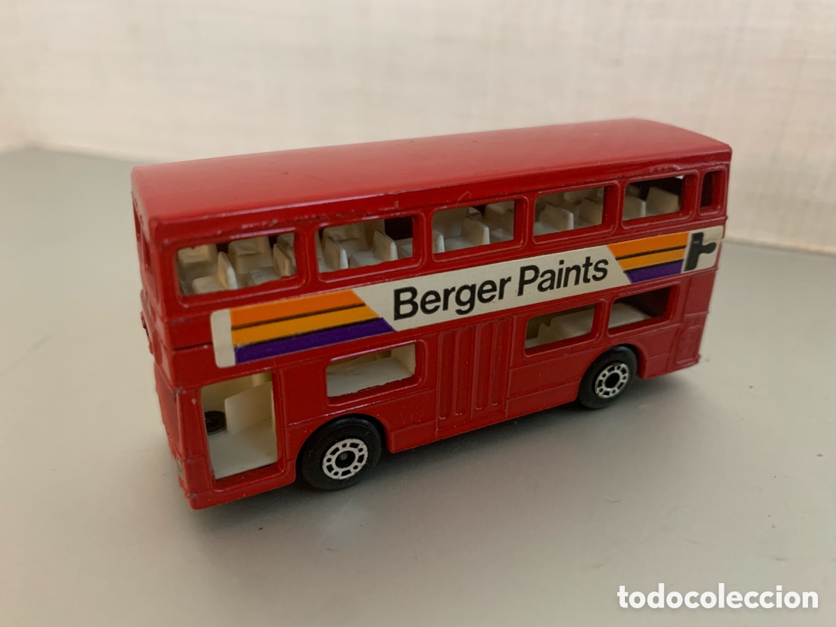 Coches a escala: AUTOBUS ROJO BERGER PAINTATCHBOX - Foto 2