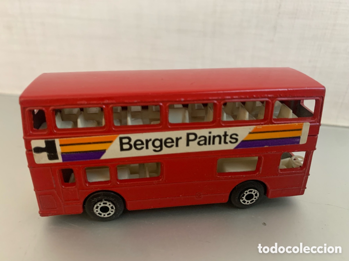 Coches a escala: AUTOBUS ROJO BERGER PAINTATCHBOX - Foto 3