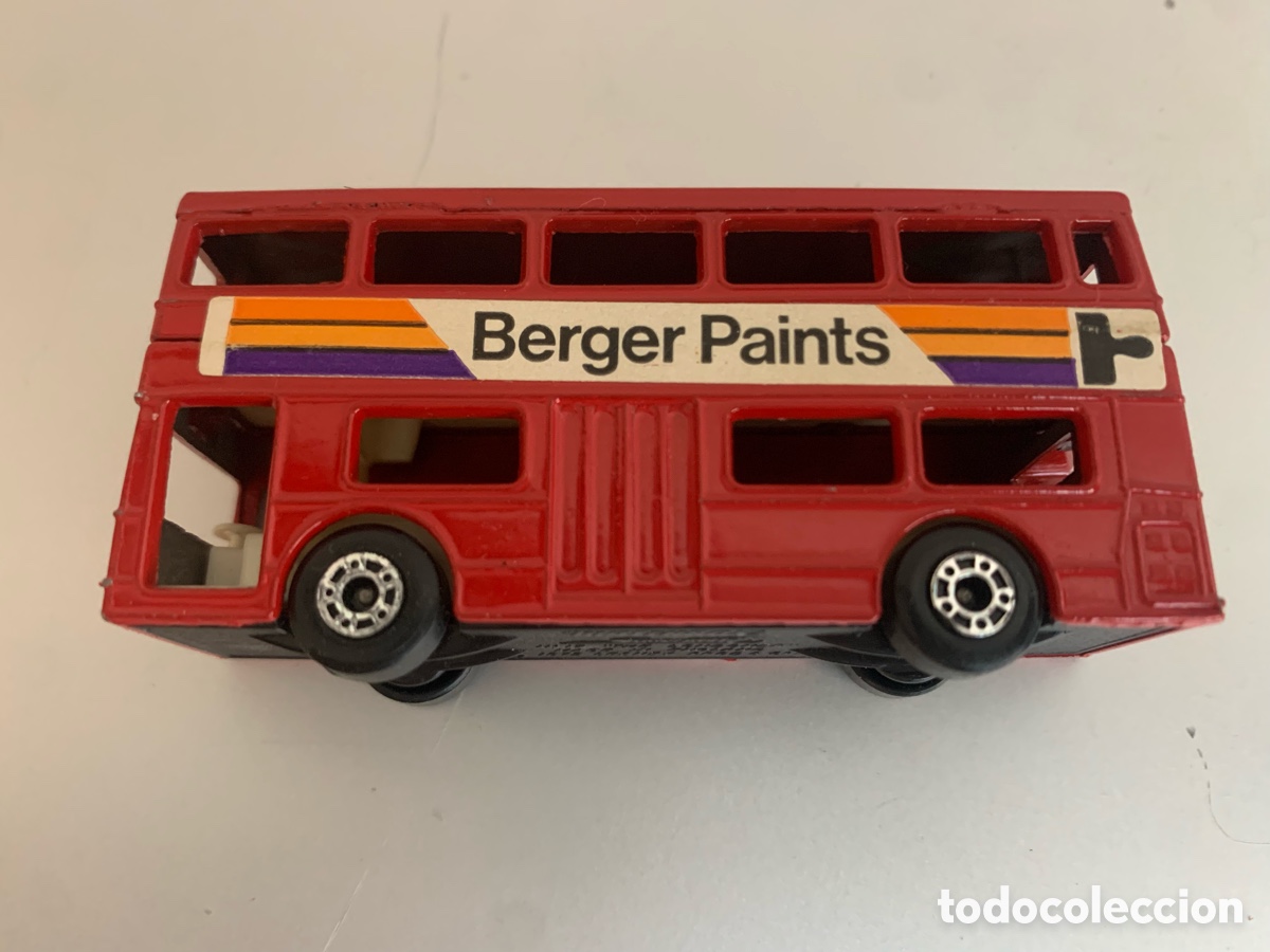 Coches a escala: AUTOBUS ROJO BERGER PAINTATCHBOX - Foto 6