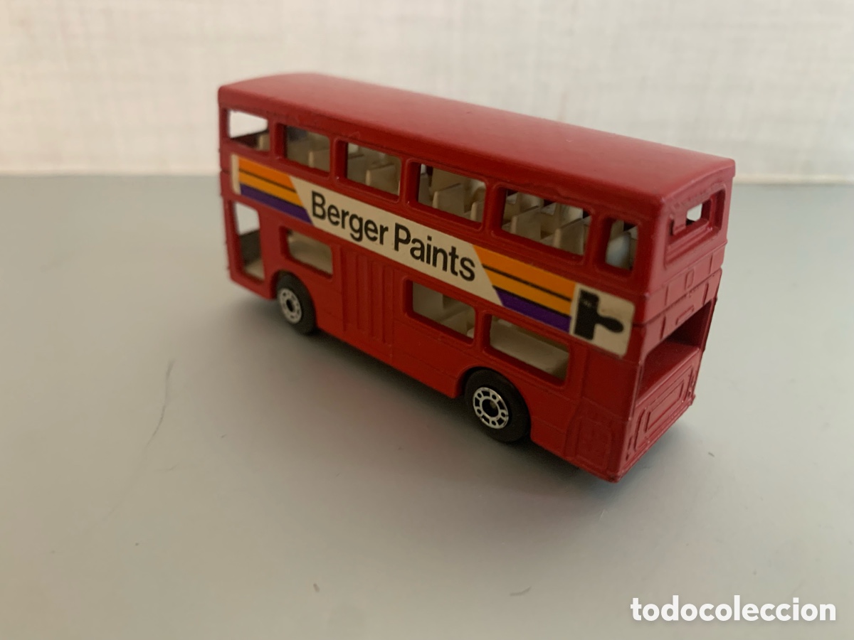 Coches a escala: AUTOBUS ROJO BERGER PAINTATCHBOX - Foto 7