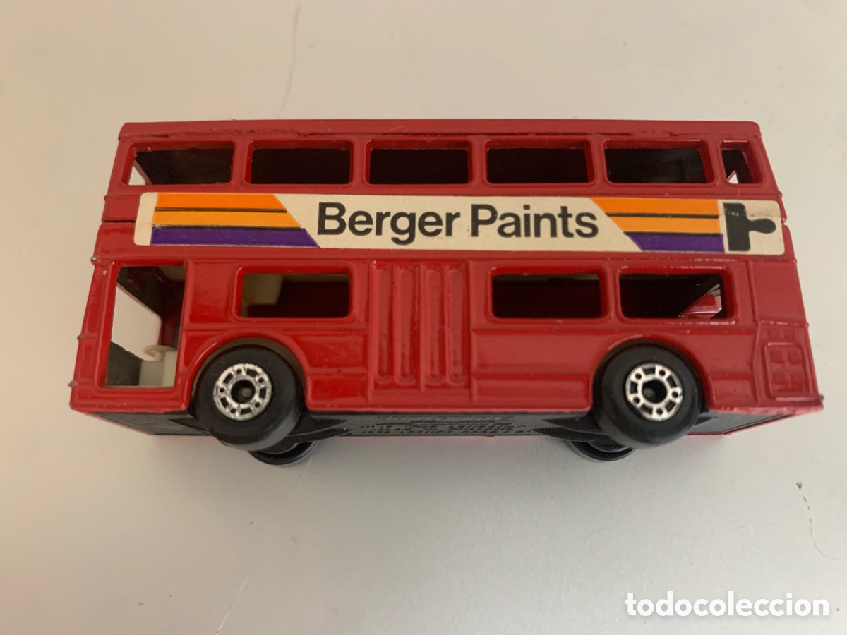 Coches a escala: AUTOBUS ROJO BERGER PAINTATCHBOX - Foto 11