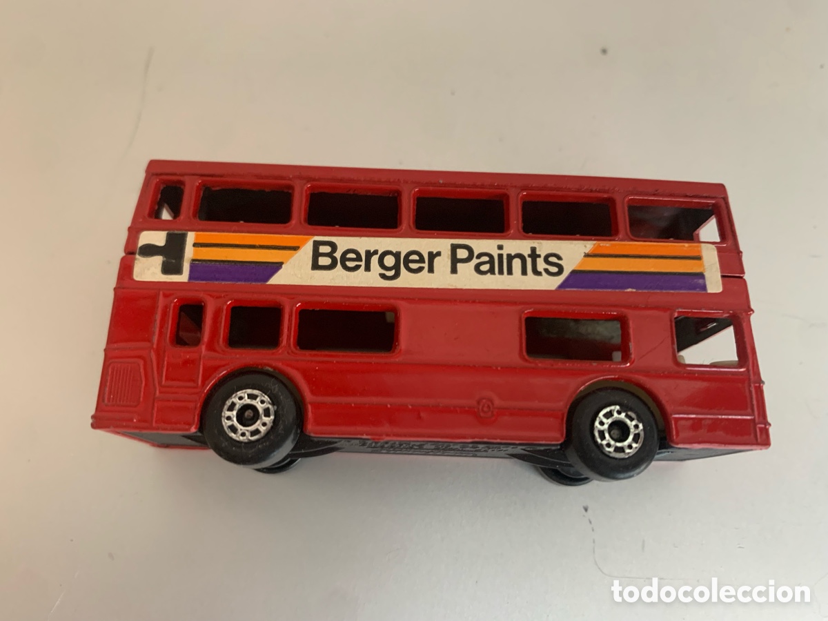 Coches a escala: AUTOBUS ROJO BERGER PAINTATCHBOX - Foto 12