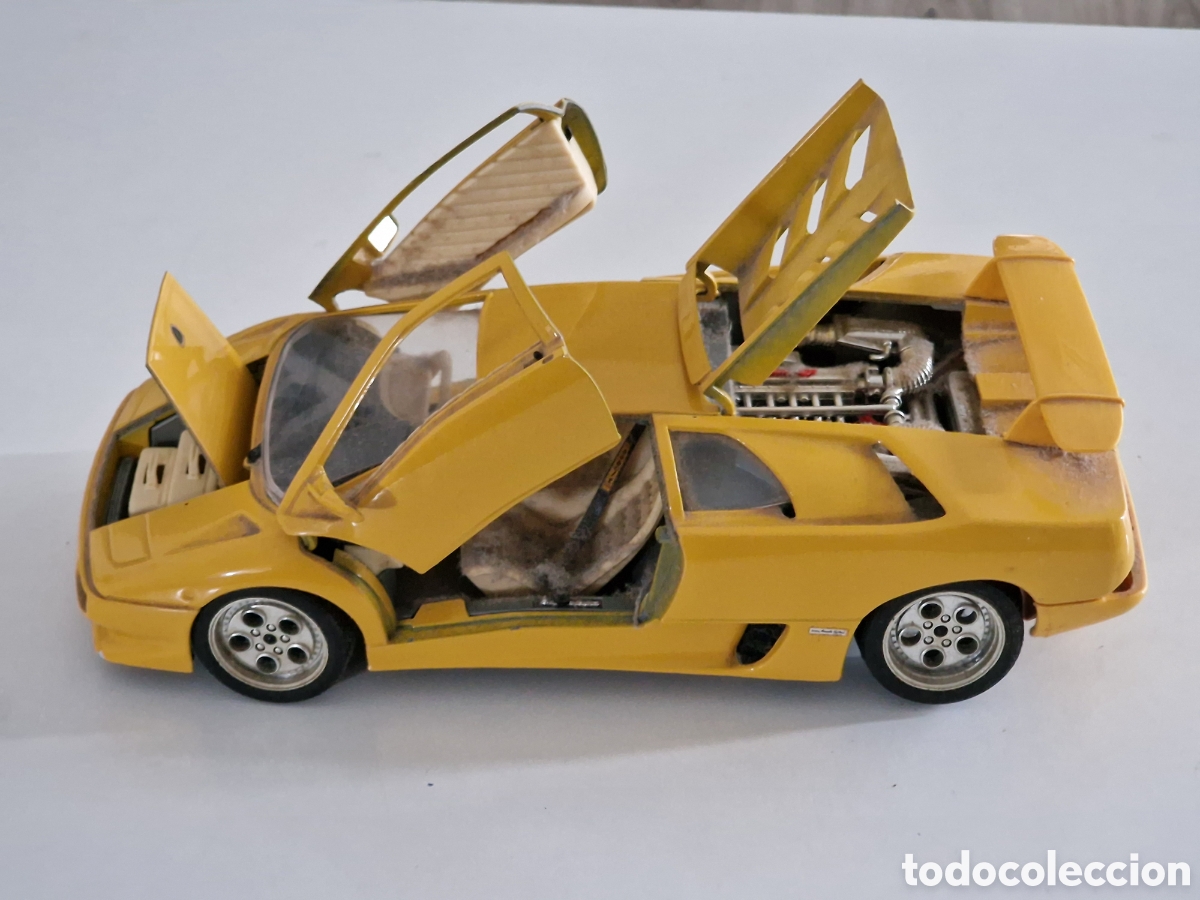 Coches a escala: Lamborghini Diablo 1990 Amarillo - Foto 2