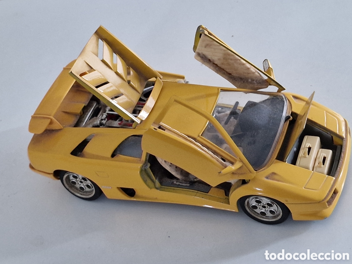 Coches a escala: Lamborghini Diablo 1990 Amarillo - Foto 3
