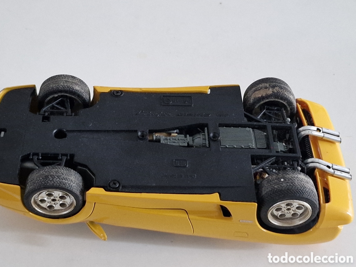 Coches a escala: Lamborghini Diablo 1990 Amarillo - Foto 6