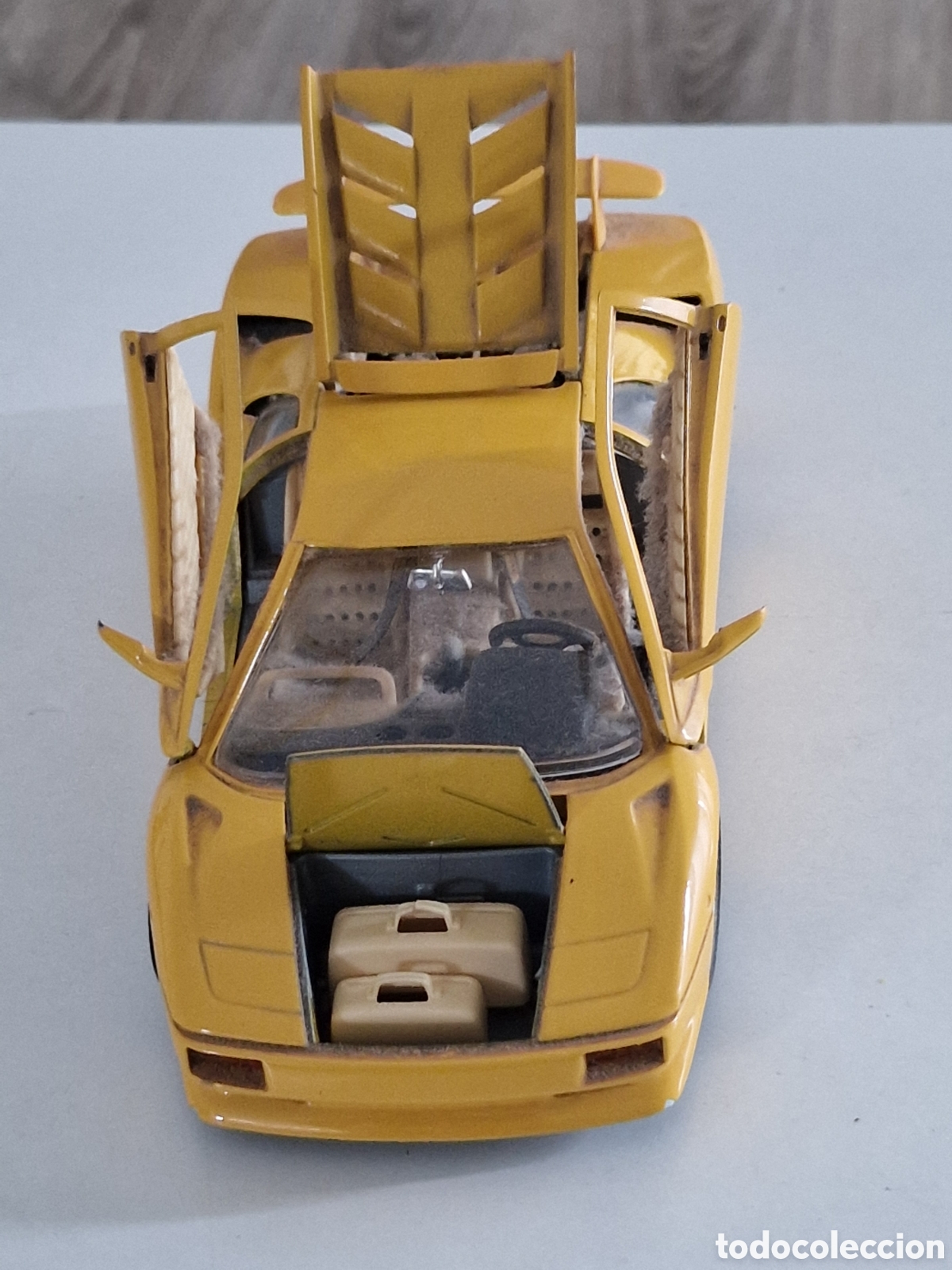Coches a escala: Lamborghini Diablo 1990 Amarillo - Foto 9