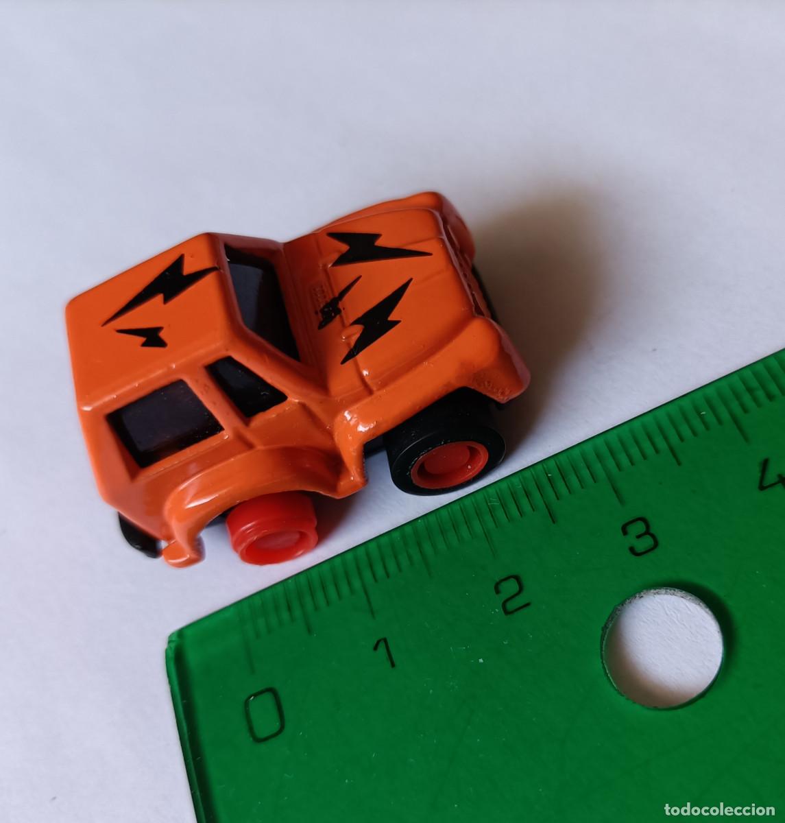Coches a escala: coche miniatura pull back pullback escala miniatura naranja mini de los helados rayo marca total - Foto 1