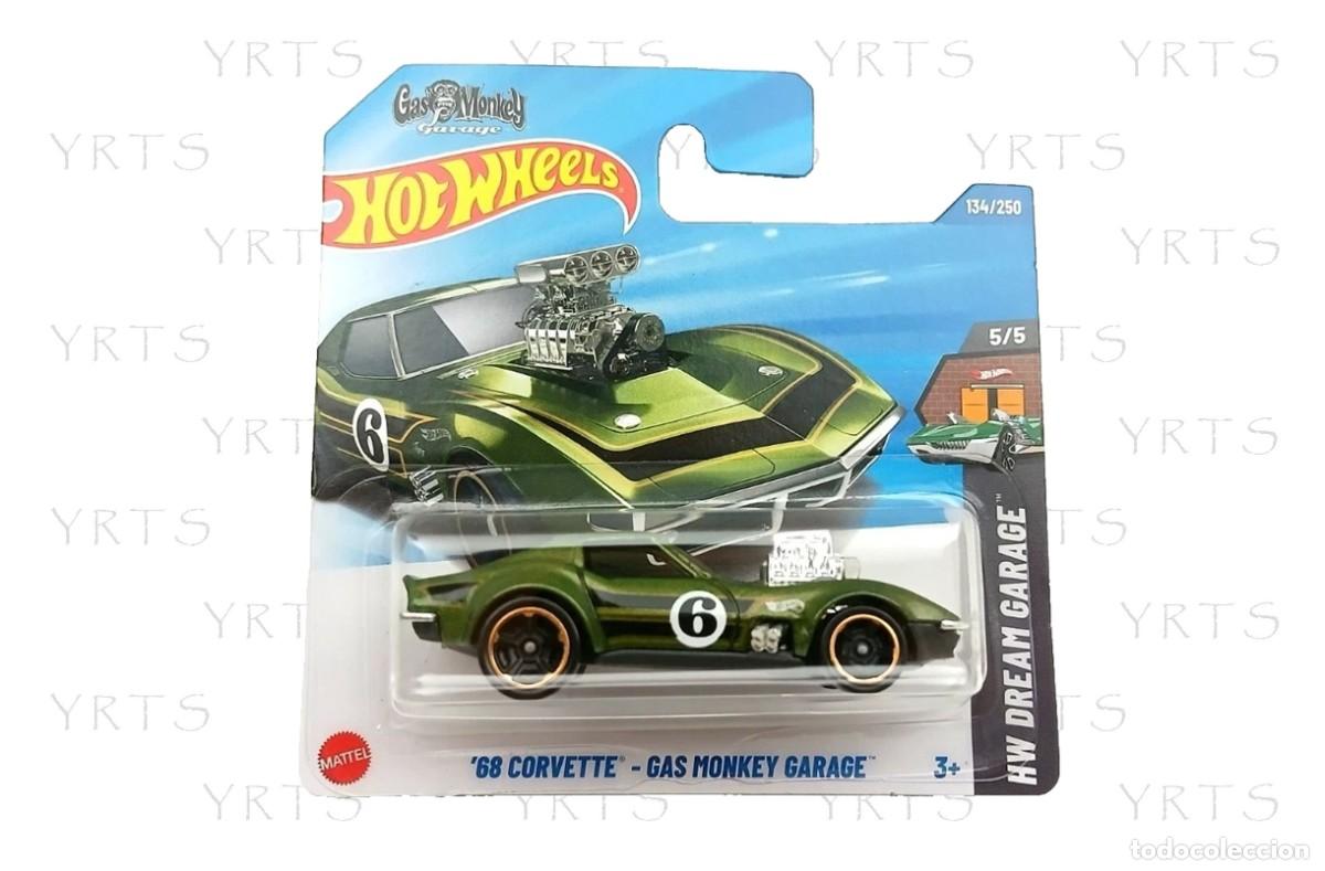 Coches a escala: Hot Wheels '68 CORVETTE - GAS MONKEY GARAGE Scale 1:64 Metal