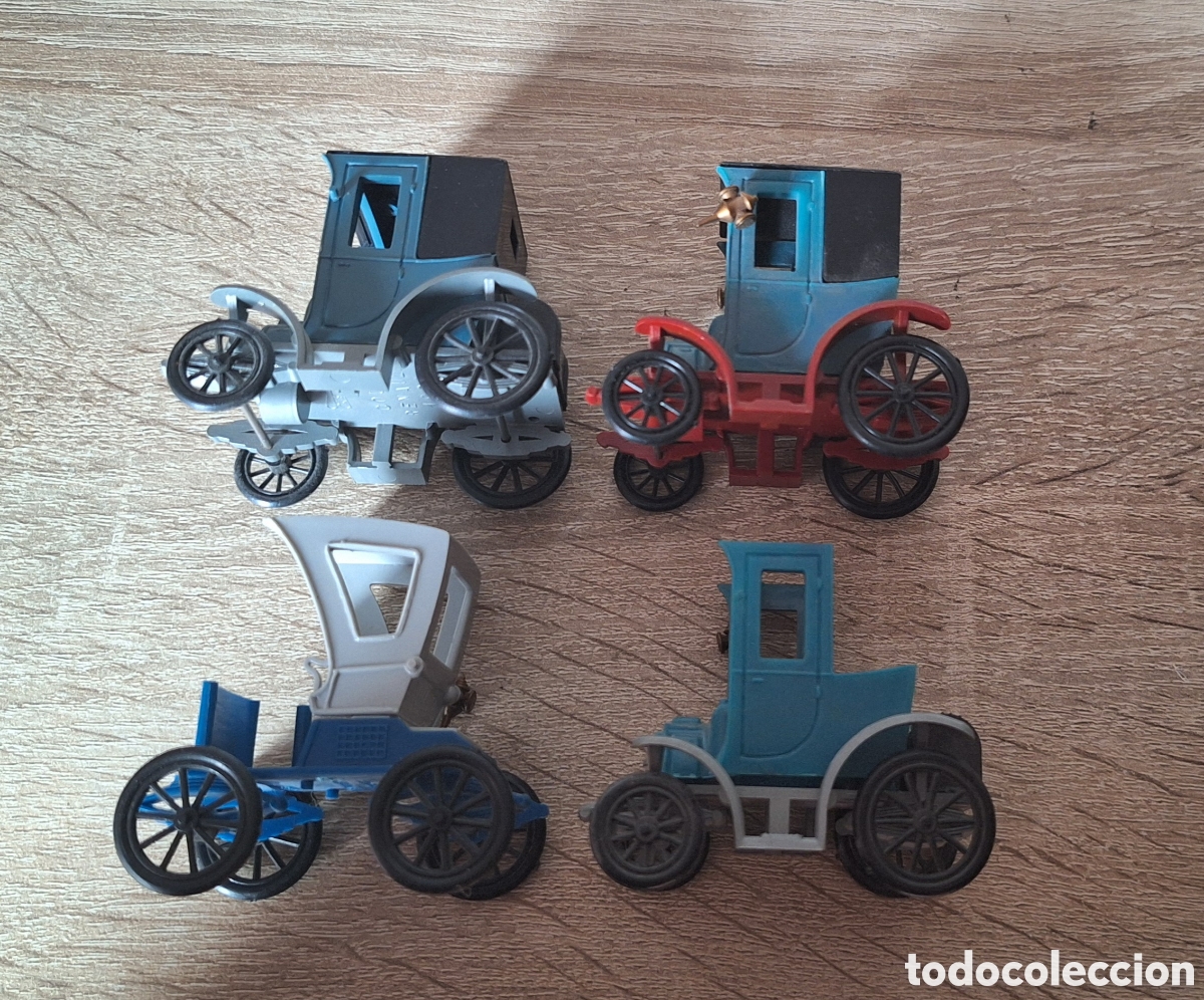 Coches a escala: Lote de Coches Cl&aacute;sicos de Pl&aacute;stico - Foto 4