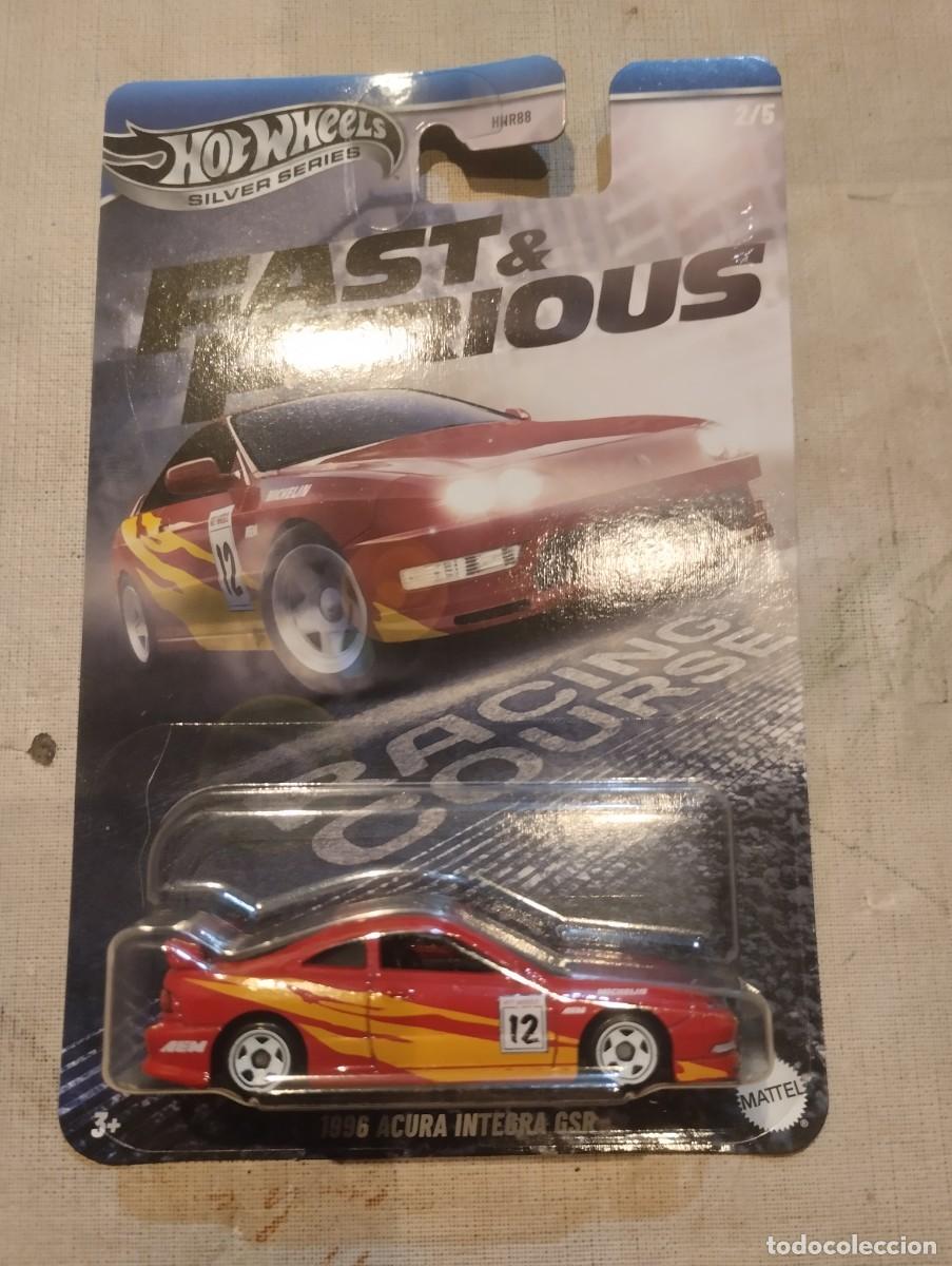 Coches a escala: Hot wheels fast furious acura integra gsr