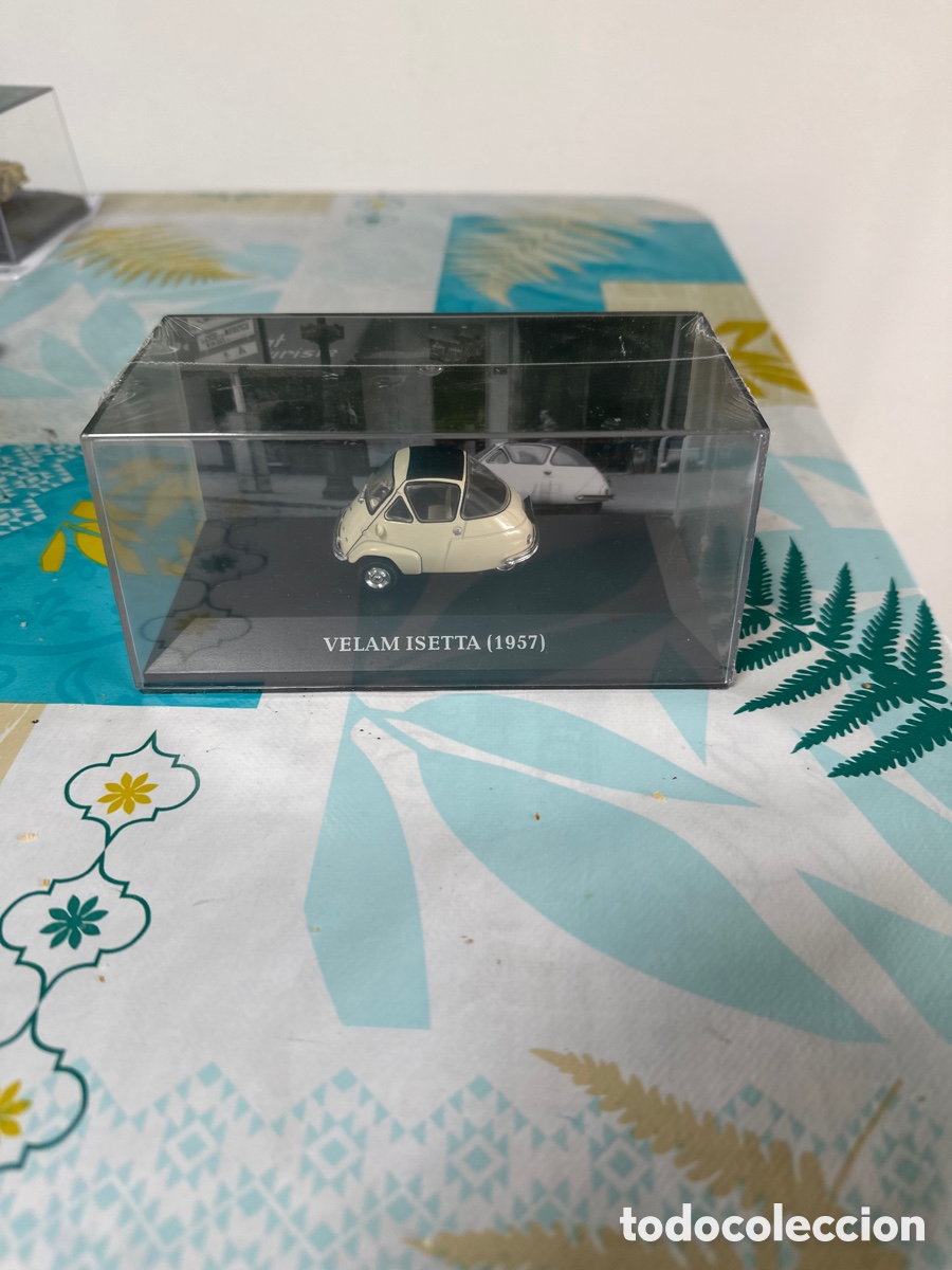 Coches a escala: Coche de metal Velam isetta a&ntilde;o 1957 en caja precintada sin abrir
