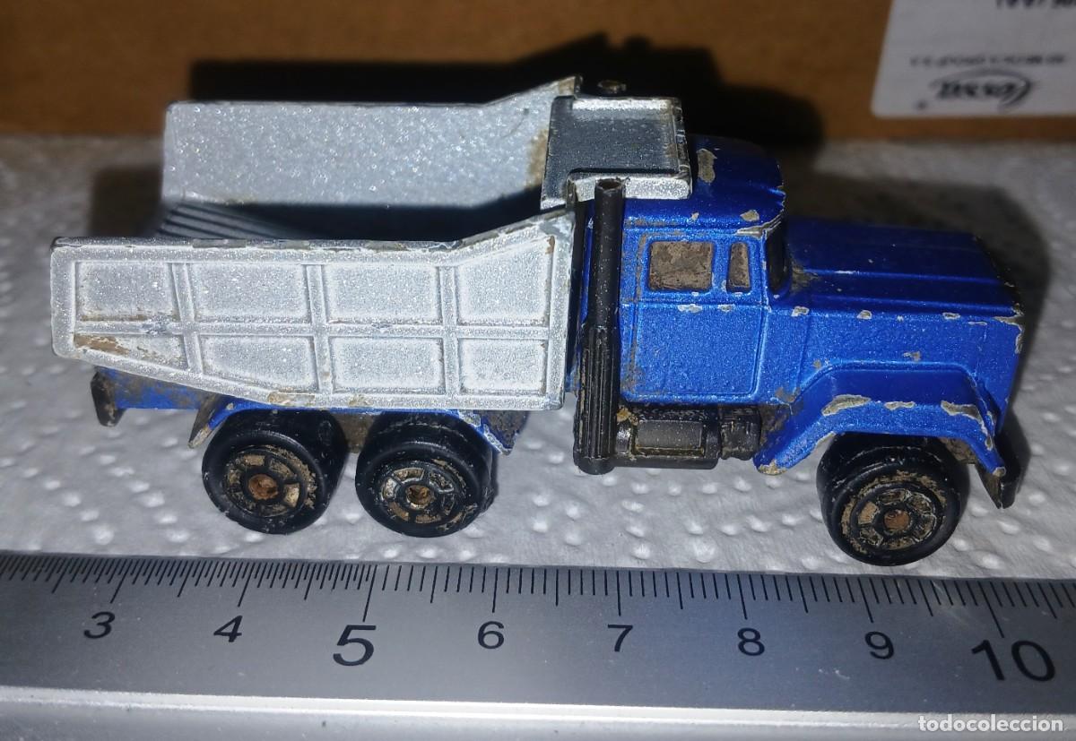 Coches a escala: Majorette Cami&oacute;n volquete usado - Foto 1