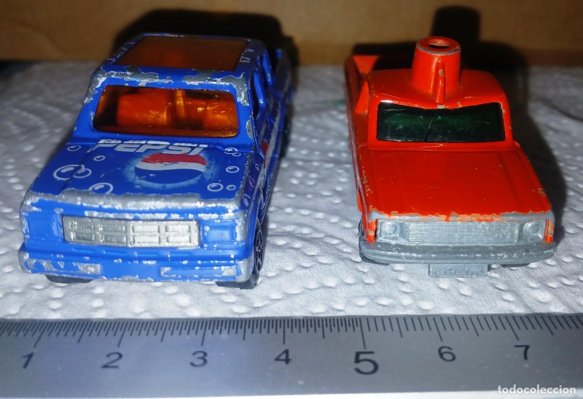 Coches a escala: Lote de 2 pick ups majorette y matchbox - Foto 2