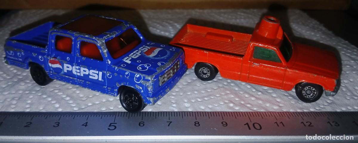 Coches a escala: Lote de 2 pick ups majorette y matchbox - Foto 3