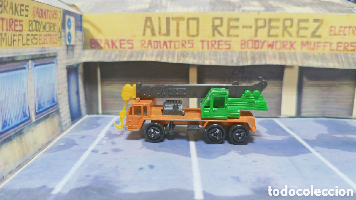 Coches a escala: MAJORETTE - Saviem Grue - Foto 3